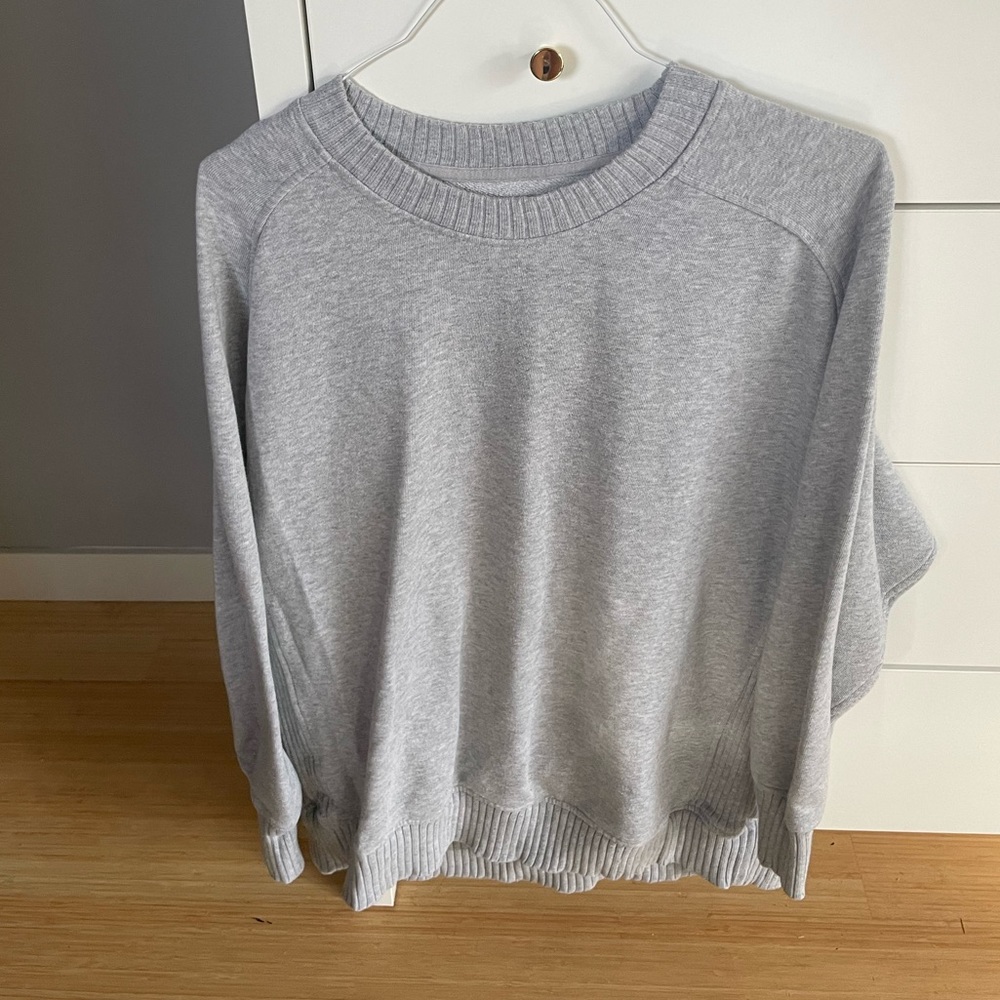 Aerie down to earth crew neck sweatshirt
